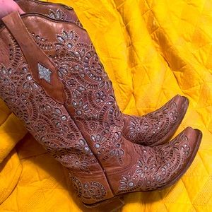 Corral boots - glitter inlay